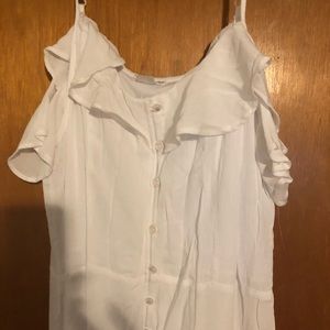 Venus cold shoulder maxi dress